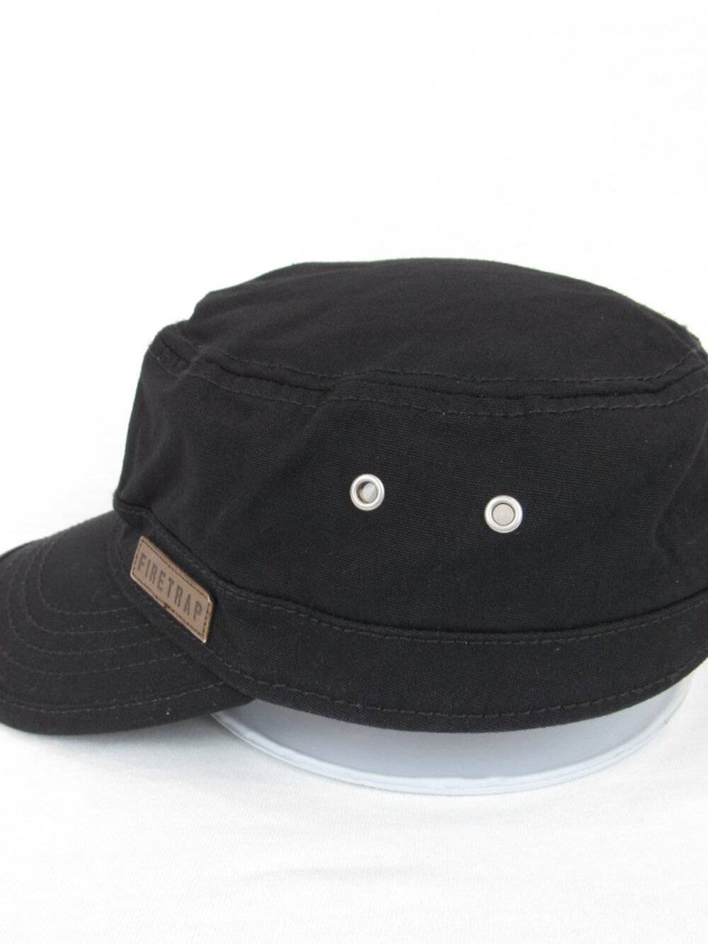 Firetrap Army Cap Men's Black Hat Military Inspired Everyday Wear Adjustatable - Picture 2 of 8